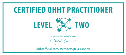 Certified QHHT Level 2 Practitioner — approved by Julia Cannon